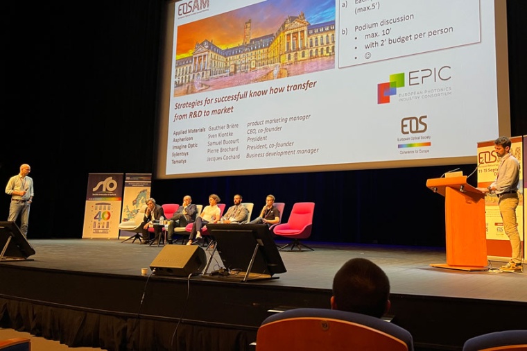 Joint industrial optics podium session by EPIC and EOS (Source: Wiley)