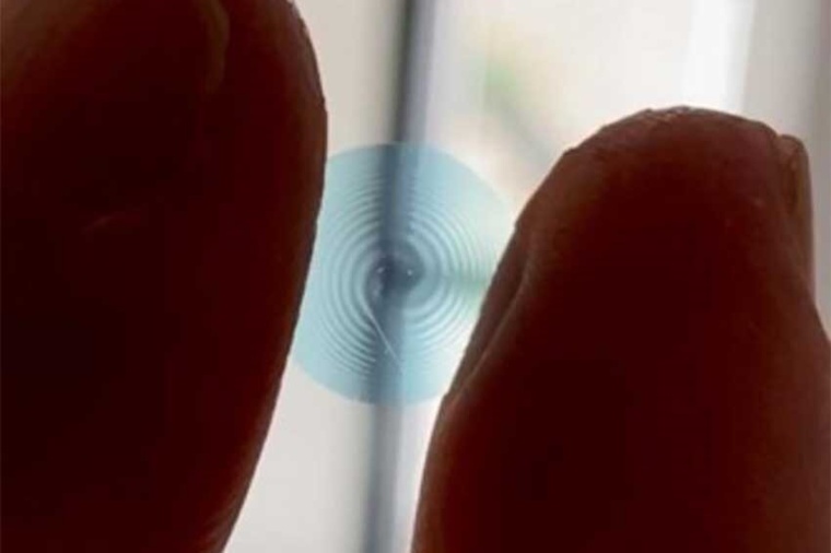 The new spiral shaped lens could be used on contact lenses, in intraocular...