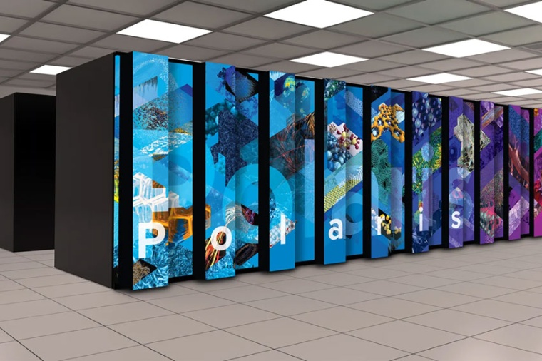 Quantum algorithm calculations were performed on the Polaris supercomputer at...