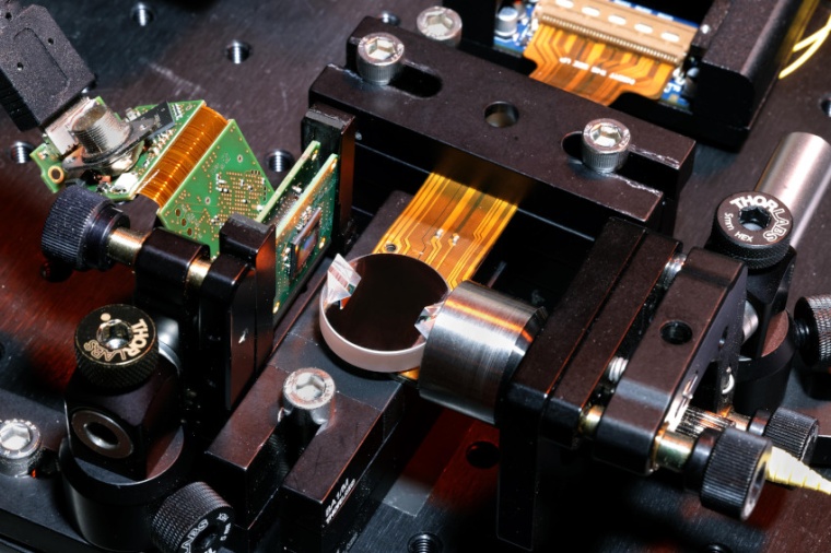 The core of the optical processor. (Source: A. Herzog)