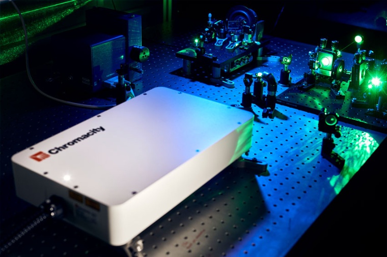 Chromacity’s range of fixed wavelength fs lasers and ps OPOs are used in...