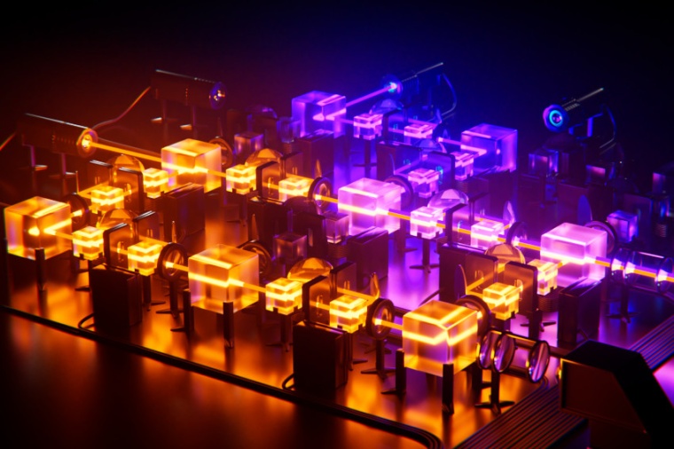 Artistic visualization of the new automated optical discovery process: The...