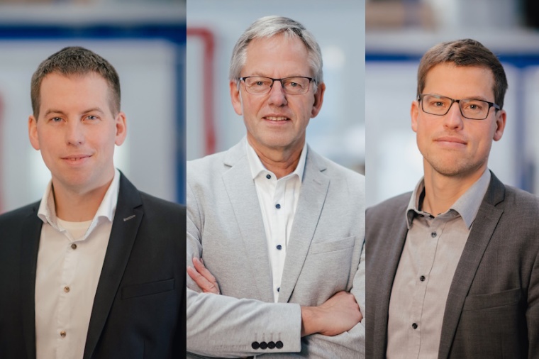 Finn, Hajo, Lennart Schulenburg. Bild / Image: VisiConsult X-ray Systems &...