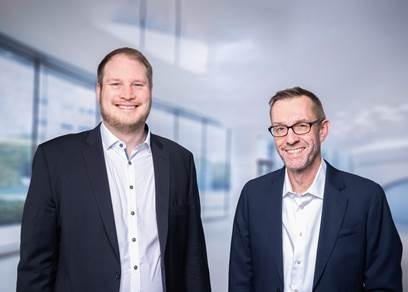 The new operational management of Imago Technologies: Christoph Siemon (left)...