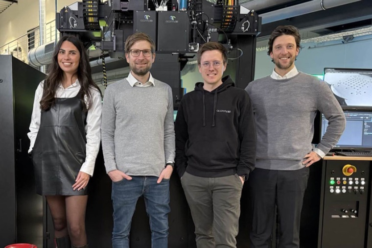 AMsight and Aconity3D cooperation group picture (Source: AMsight)