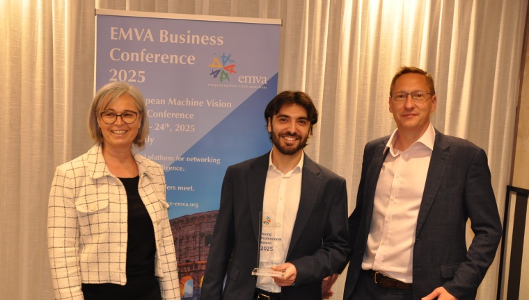 (From left to right): EMVA Board Member Petra Thanner; EMVA Young Professional...