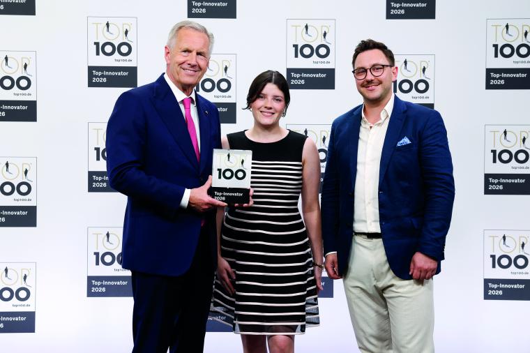 TKD Kabel wurde mit dem Top-100-Siegel 2026 für besondere Innovationskraft...